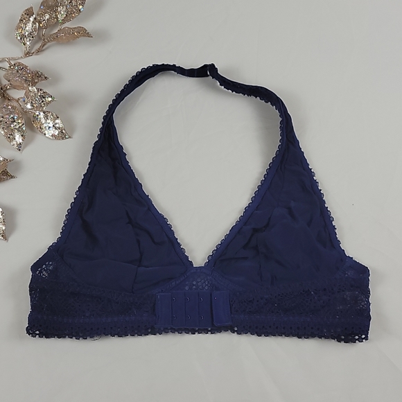 Victoria's Secret blue lace bra M - Picture 3 of 4